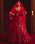 The Royal Ember Lehenga Set By KYNAH, Luxury Indian Fashion & Bridal Wear