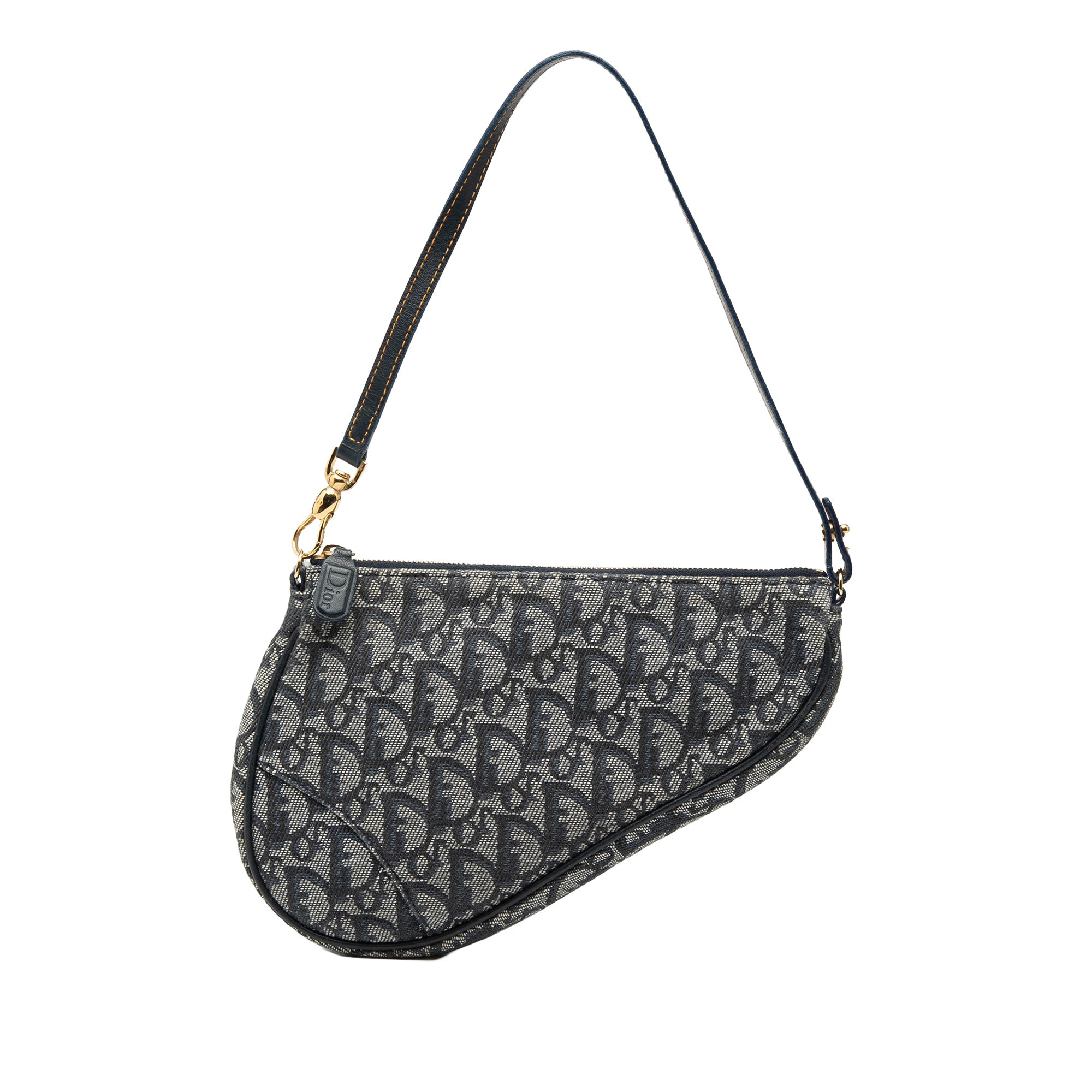 Mini Diorissimo Canvas Saddle Pochette