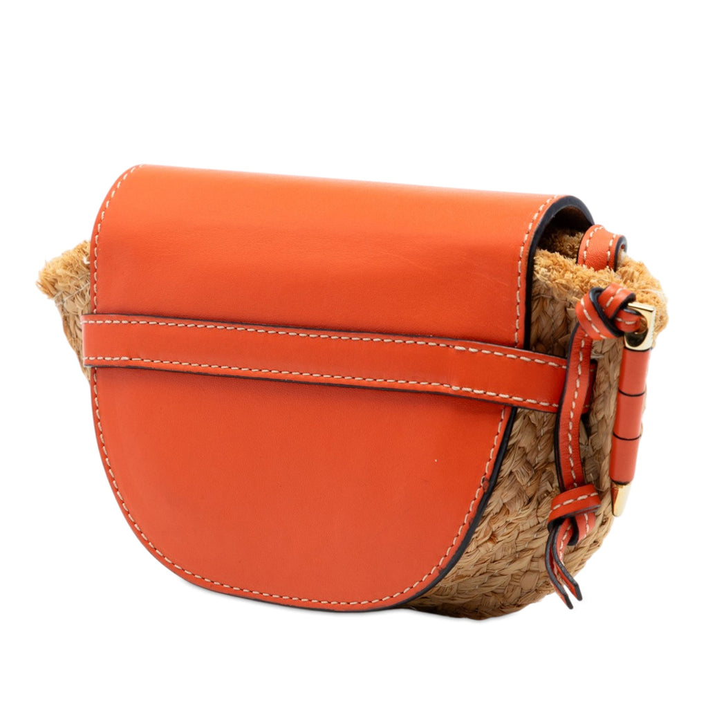 Mini Raffia Gate Crossbody
