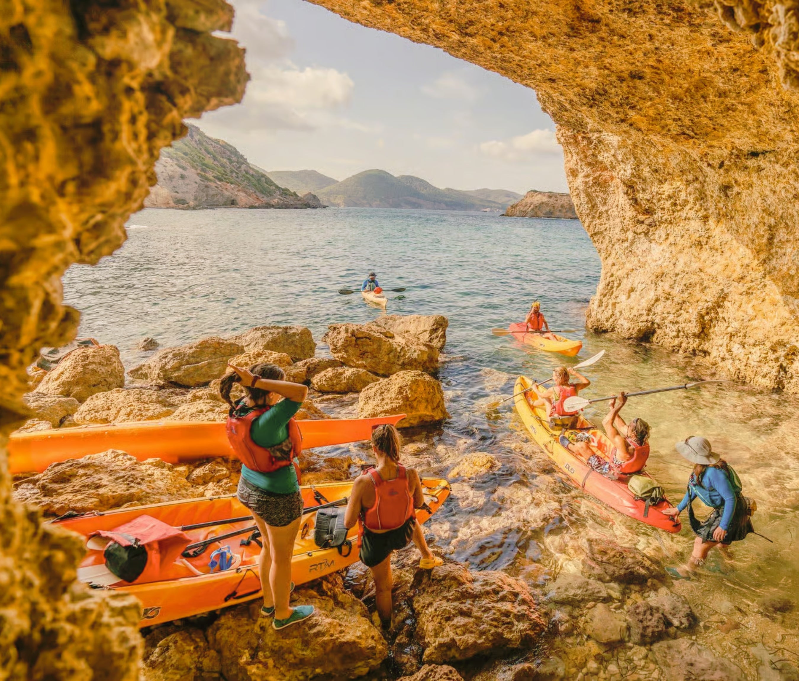 Kayaking and Snorkeling Tour in Es Figueral