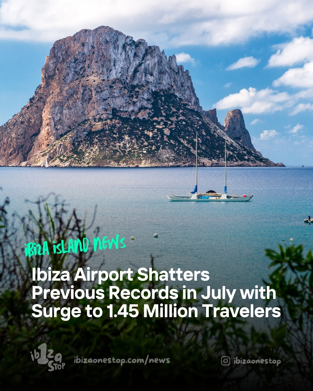 Ibiza Airport Shatters Previous Records in July with Surge to 1.45 Million Travelers