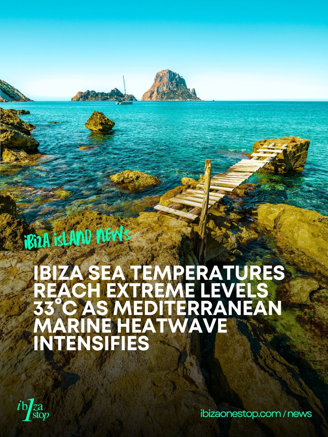 Ibiza Sea Temperatures Reach Extreme Levels 33°C as Mediterranean Marine Heatwave Intensifies