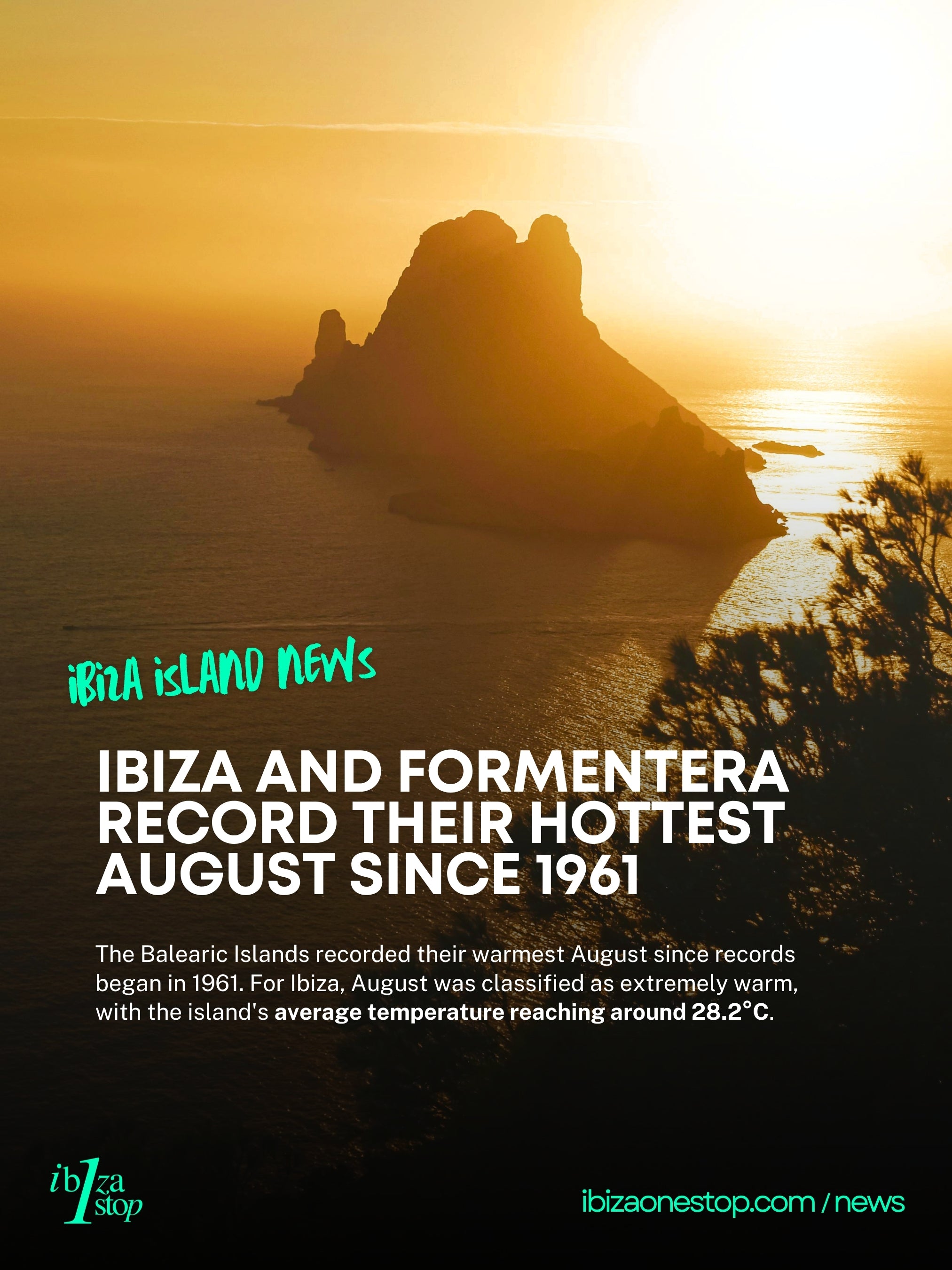 The Hottest August Since 1961: Ibiza and Formentera Feel the Heat