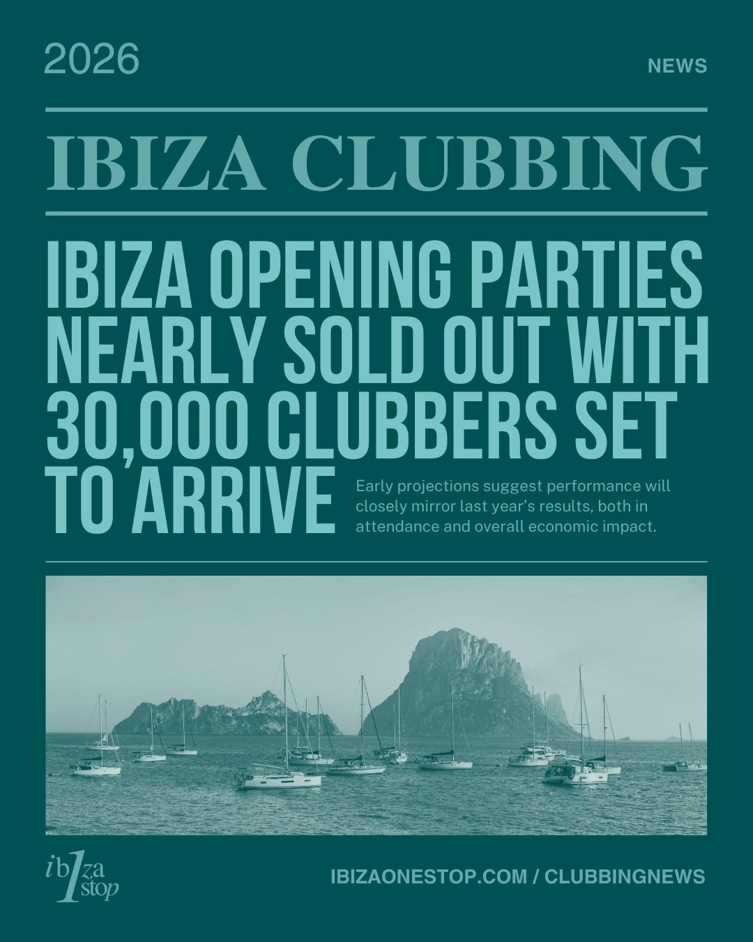 Ibiza opening weekend 2026 nearly sold out as 30,000 clubbers expected