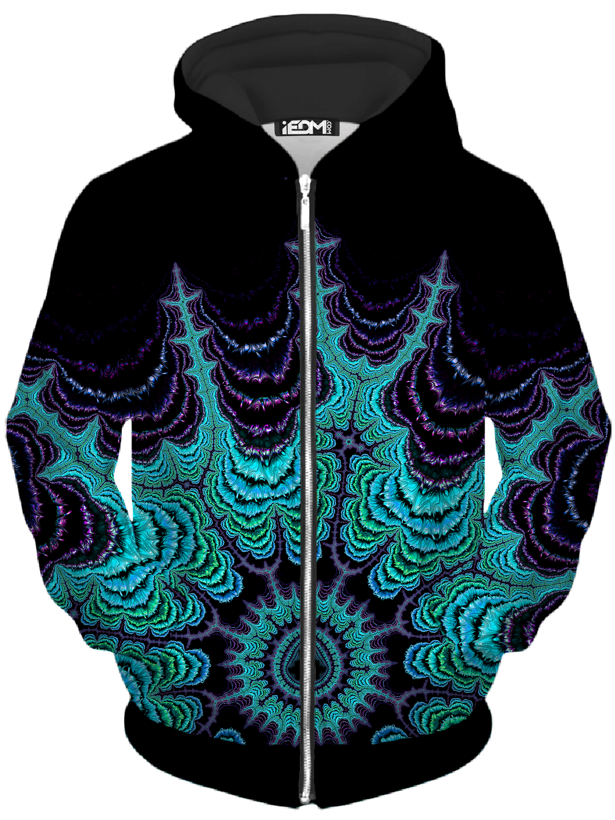 Iced Mantra Cake Unisex Zip-Up Hoodie