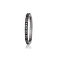 INFINITY Full Surround Black Diamond Ring By ALINKA Fine Jewellery