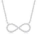 Diamond Infinity Necklace