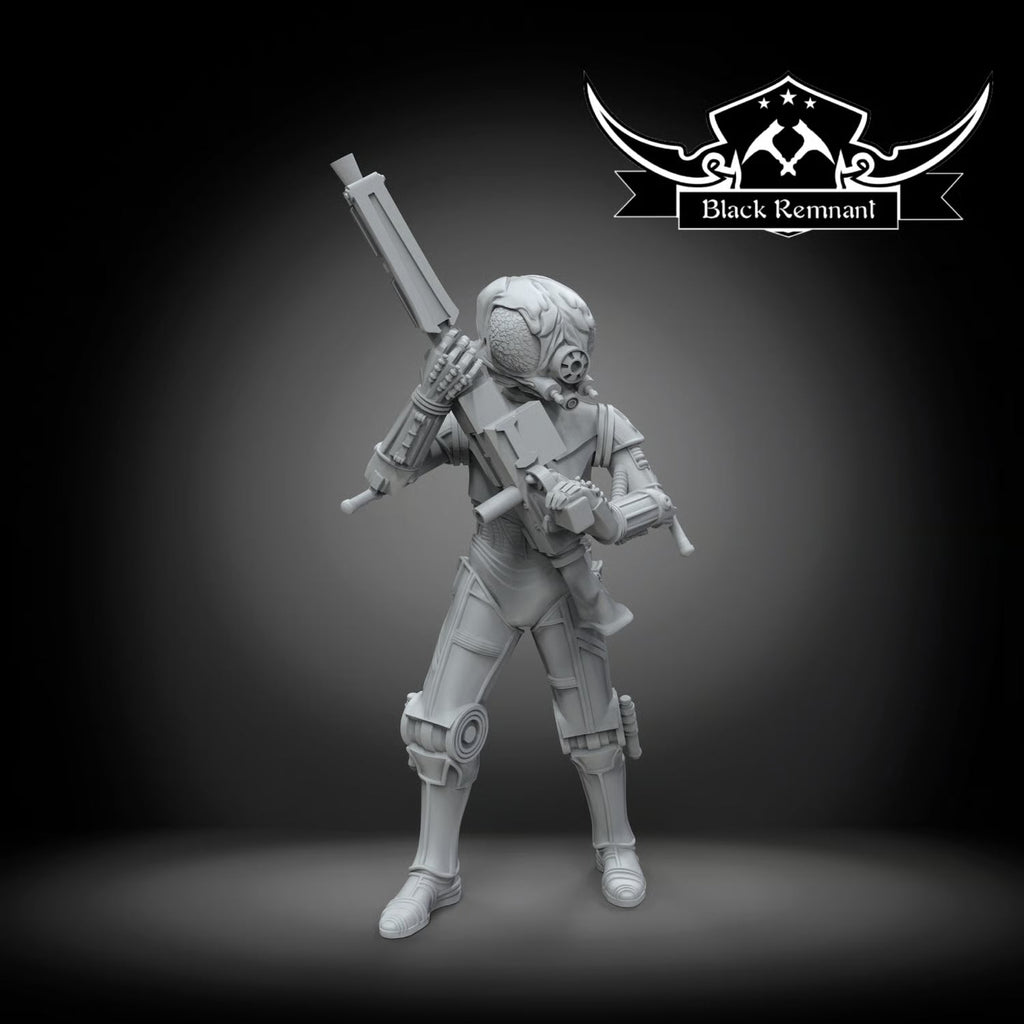 Insectoid bounty hunter droid, Black Remnant