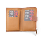 Leather Wallet for Woman Capileira Mustard