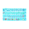 Blue Island Mahjong Tiles By The Mahjong House