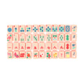 Pink Island Mahjong Tiles By The Mahjong House