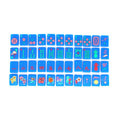Royal Blue Island Mahjong Tiles By The Mahjong House