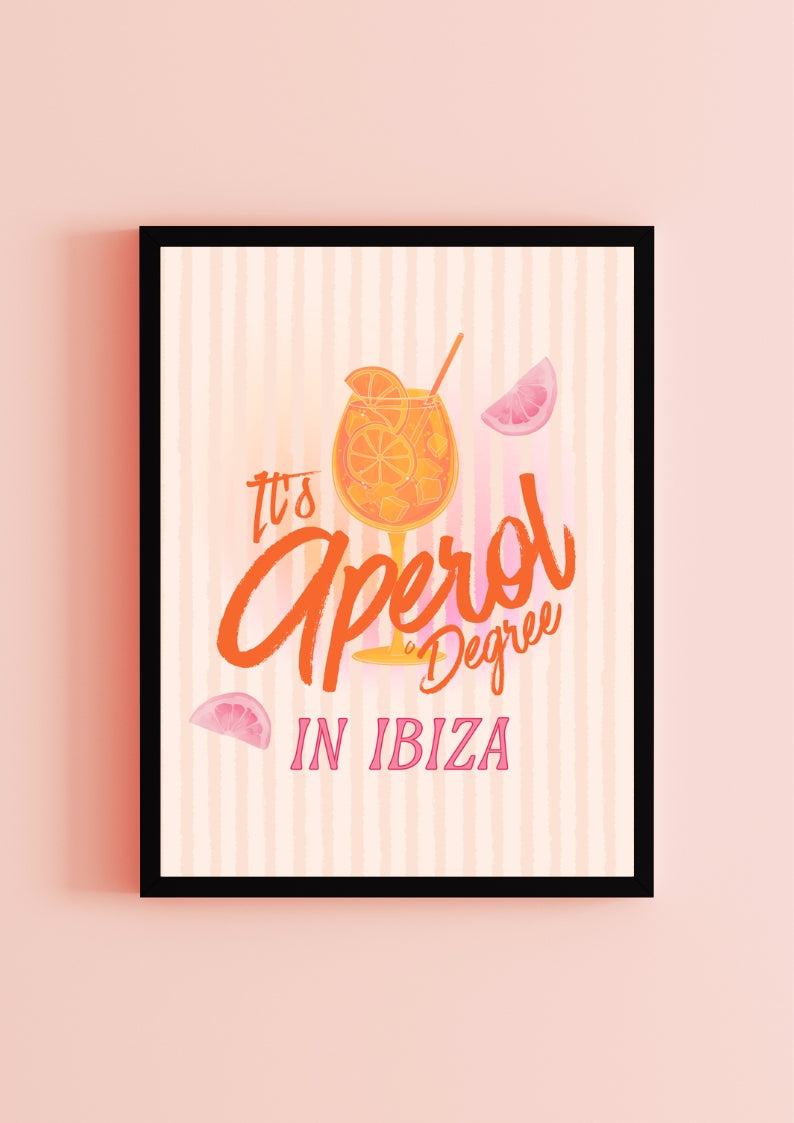 It's aperol degree in Ibiza