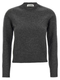Jil Sander Superfine Wool Sweater — charcoal