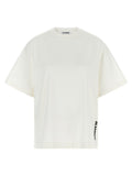 Jil Sander Logo-Print Cotton Jersey T-Shirt — Cream
