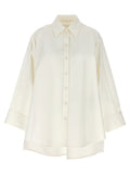 Jil Sander Cut-Out Armhole Shirt — White