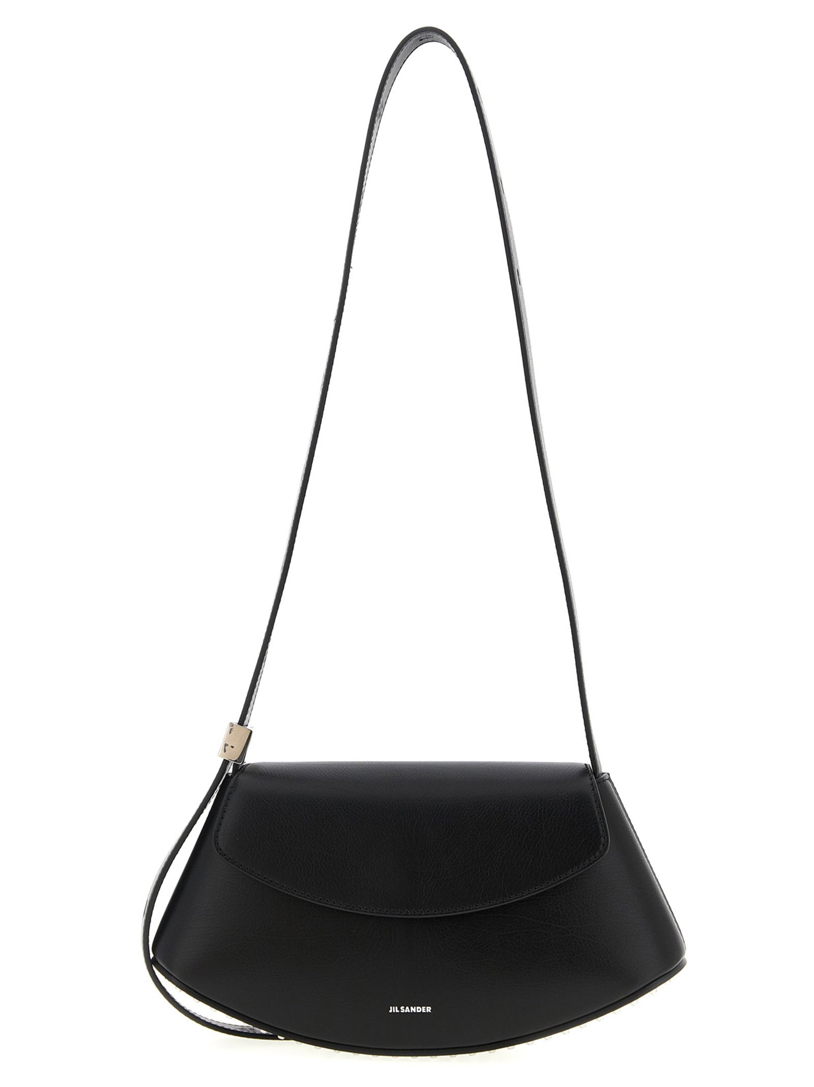 Jil Sander Eldorado Crossbody Bag — Black