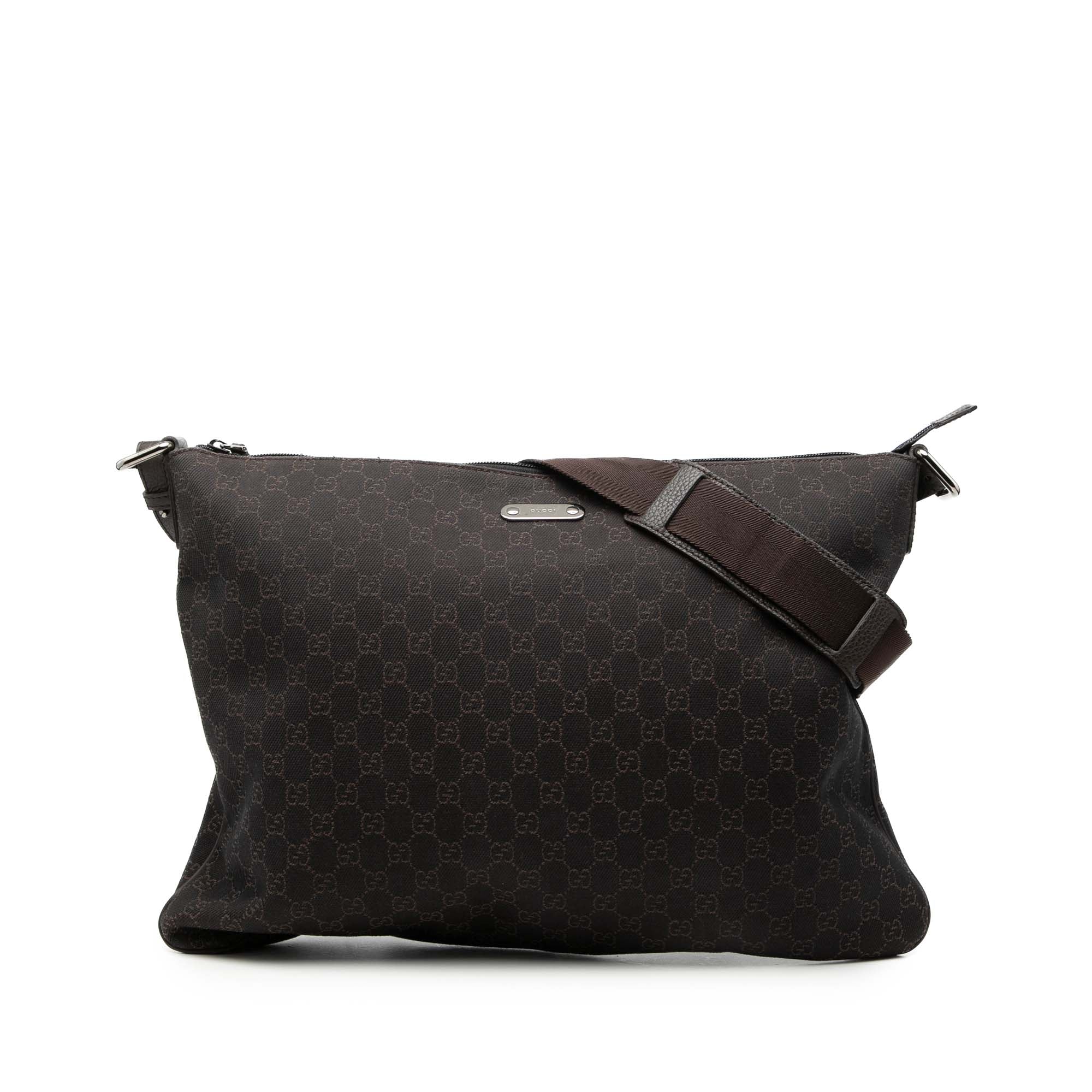 GG Denim Crossbody