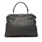Medium Calfskin Peekaboo Iconic Satchel