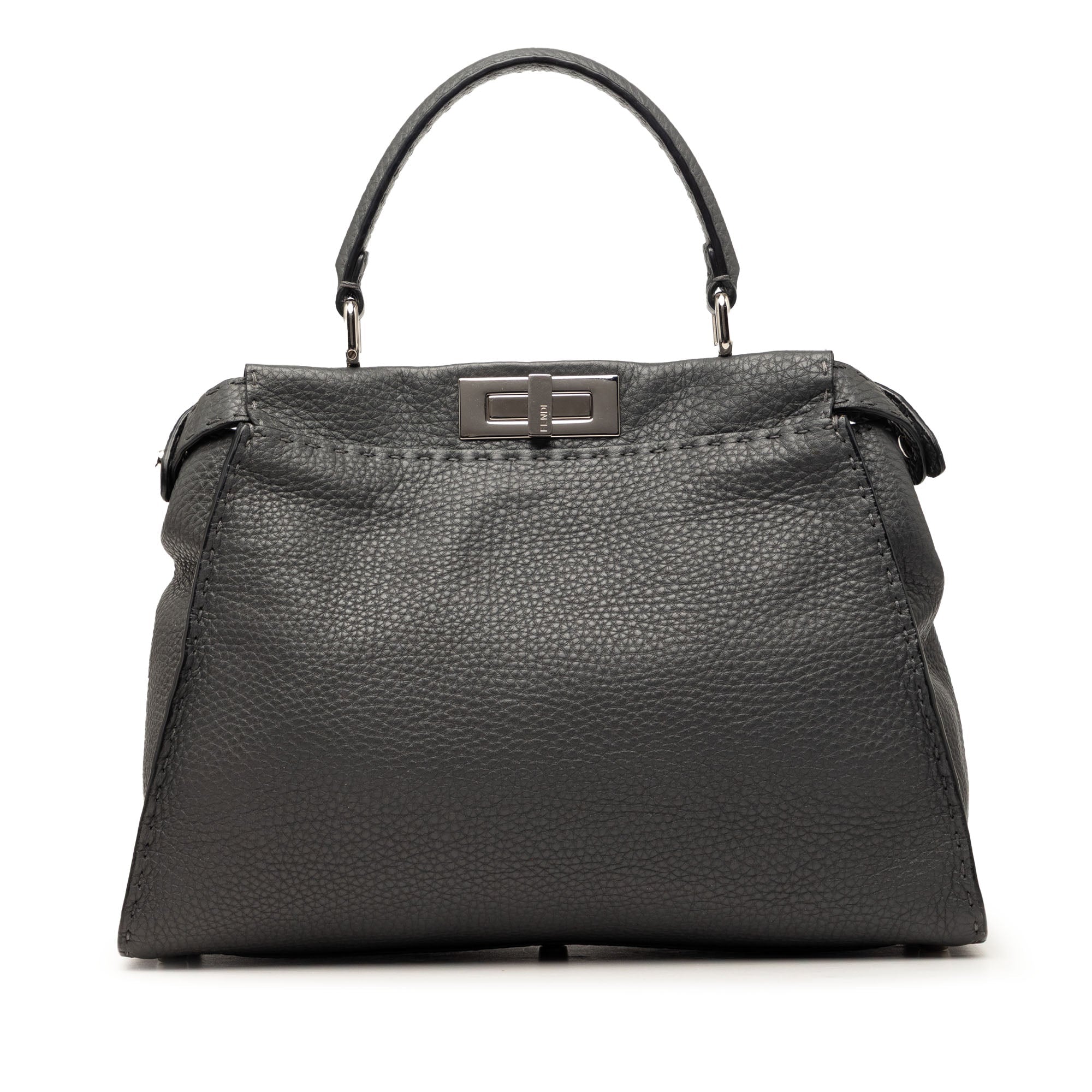 Medium Calfskin Peekaboo Iconic Satchel