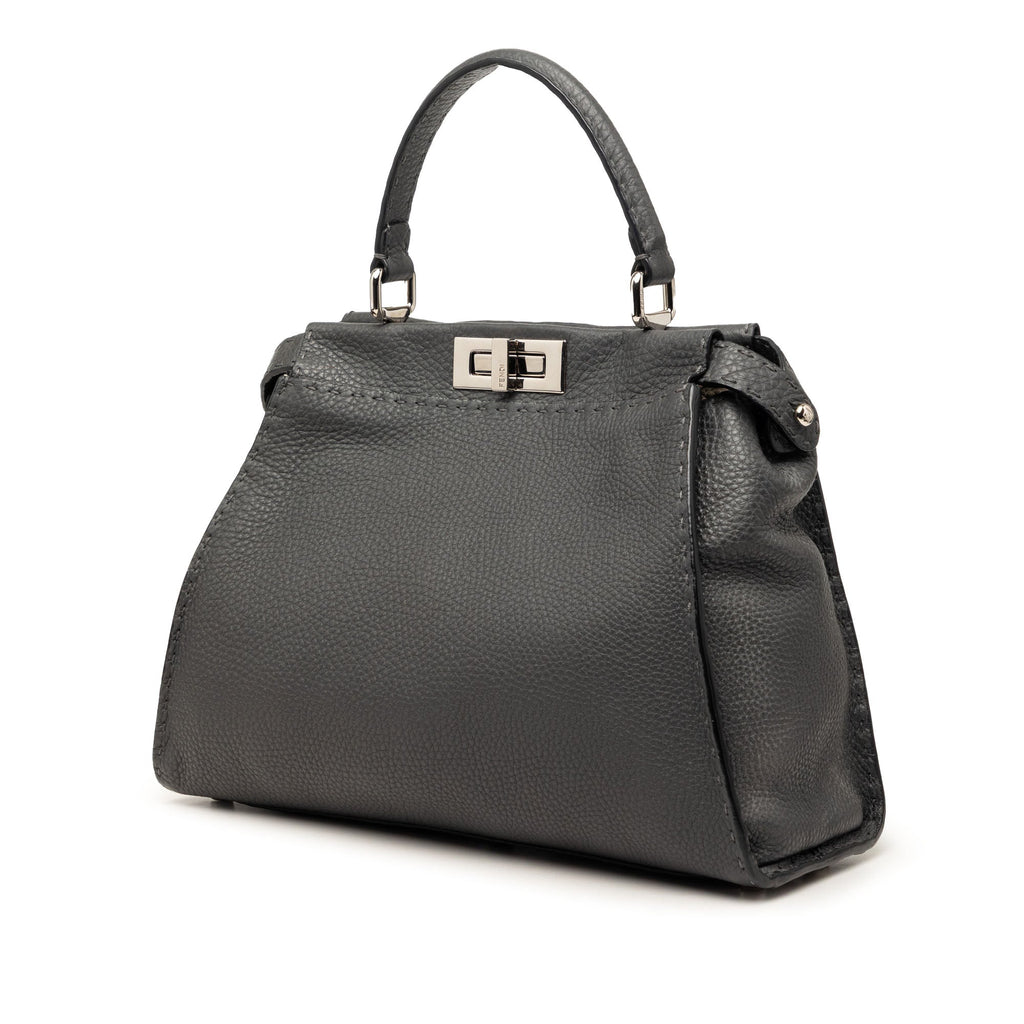 Medium Calfskin Peekaboo Iconic Satchel