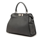 Medium Calfskin Peekaboo Iconic Satchel