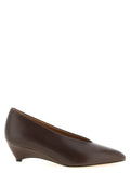 Jil Sander Arc Pump — Brown