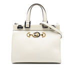 Small Grained Calfskin Zumi Top Handle Bag