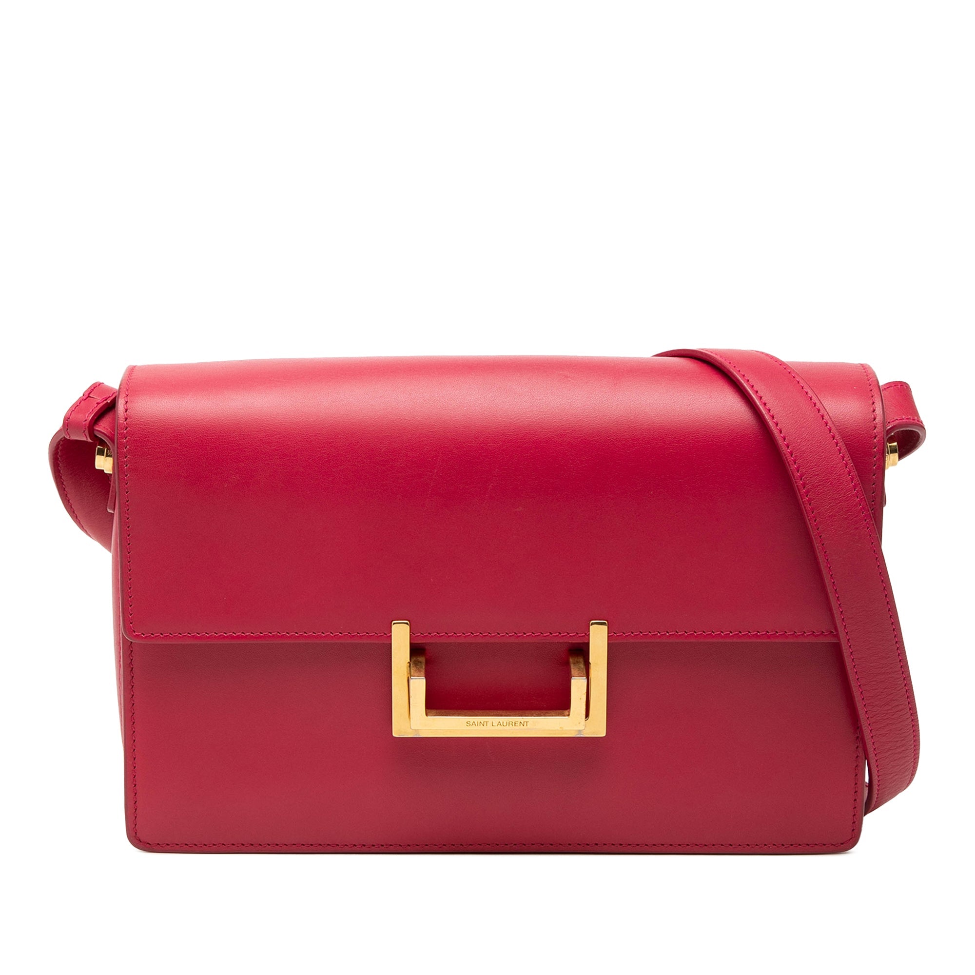 Medium Leather Lulu Crossbody