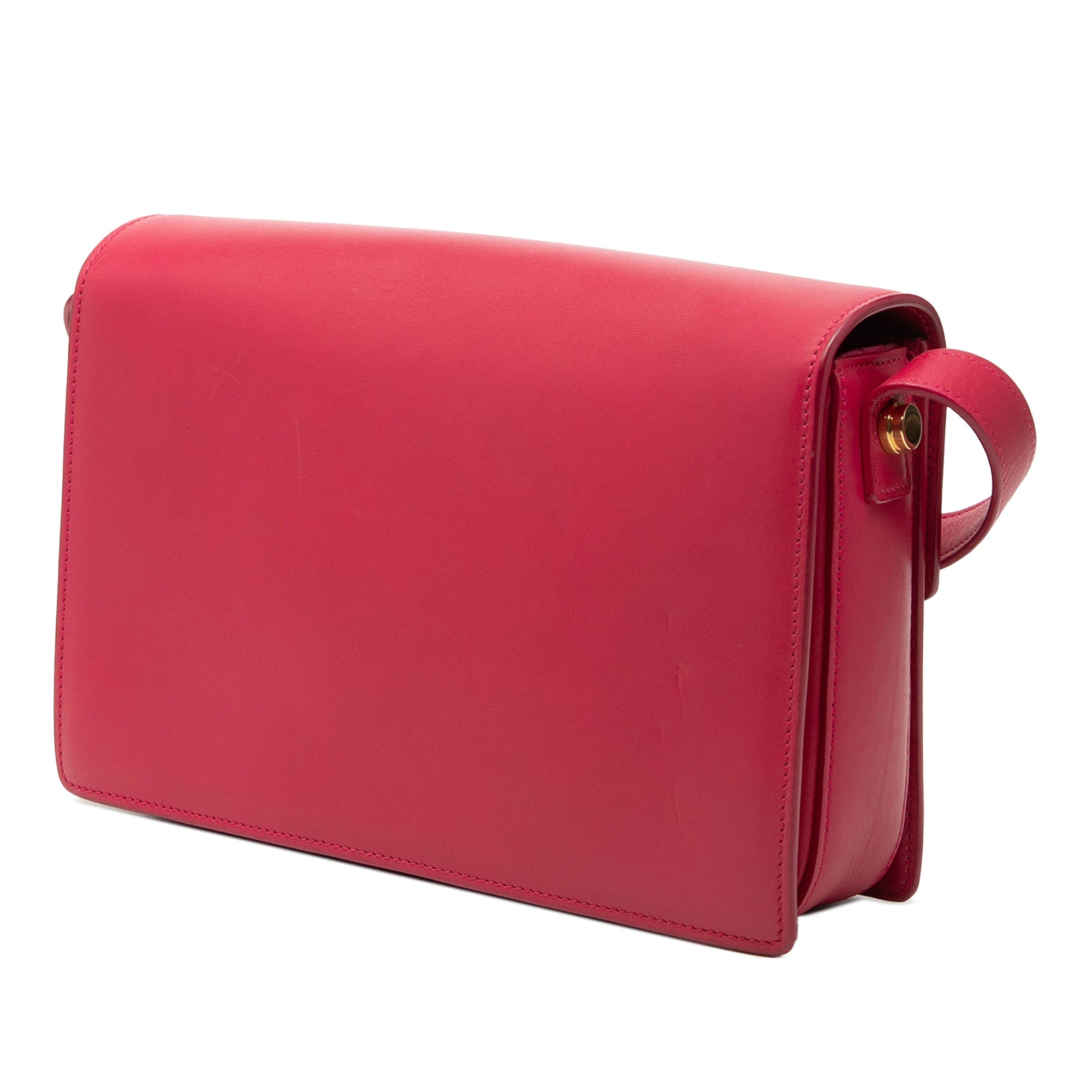 Medium Leather Lulu Crossbody