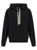 Sudadera con capucha de algodón Jil Sander — Negra
