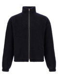 Jil Sander Wool Blend Sweatshirt — Navy