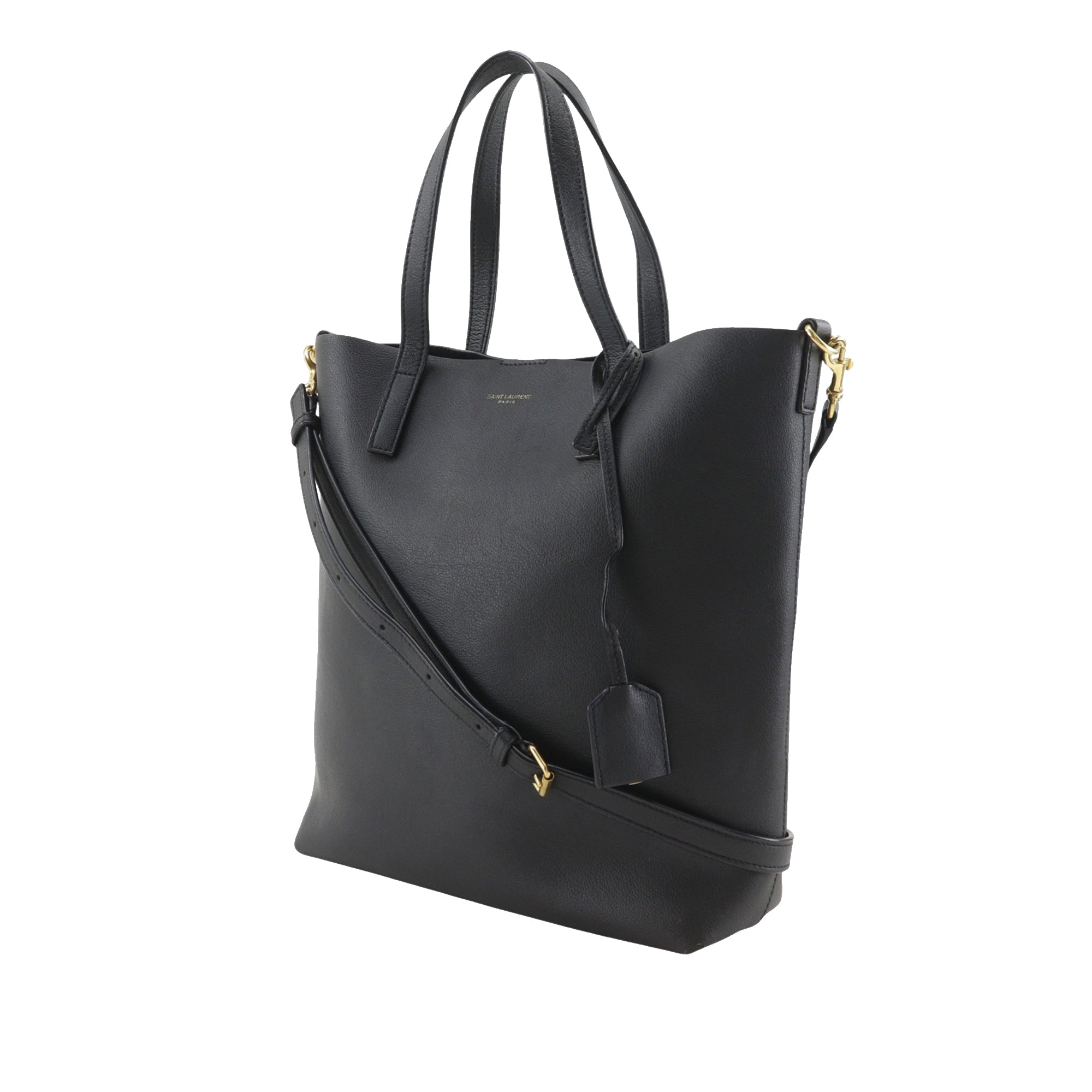 Toy Leather North South Shopping Tote