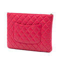 Medium Quilted Lambskin O Case Clutch