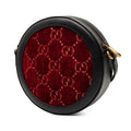 GG Marmont Velvet Round Crossbody