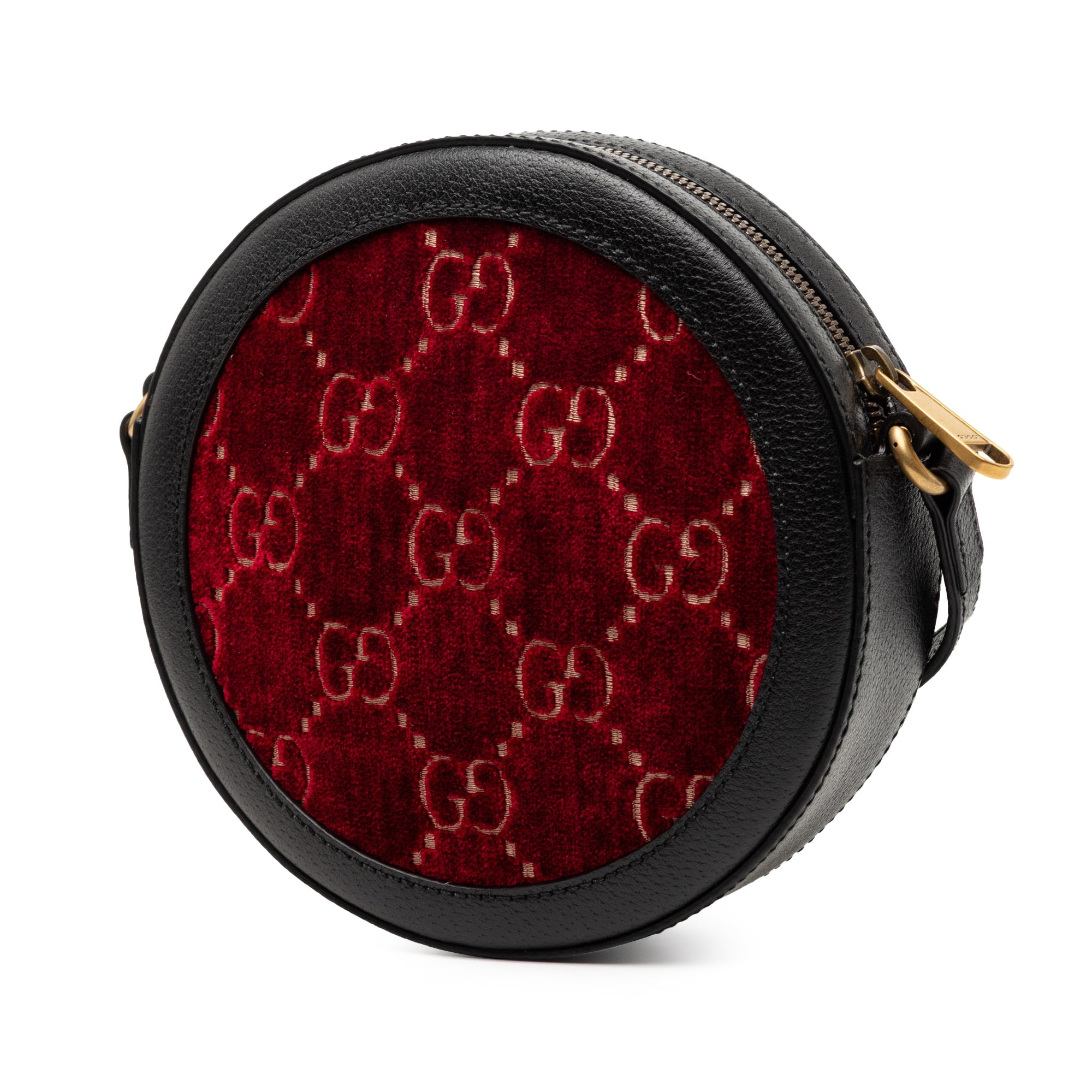 GG Marmont Velvet Round Crossbody