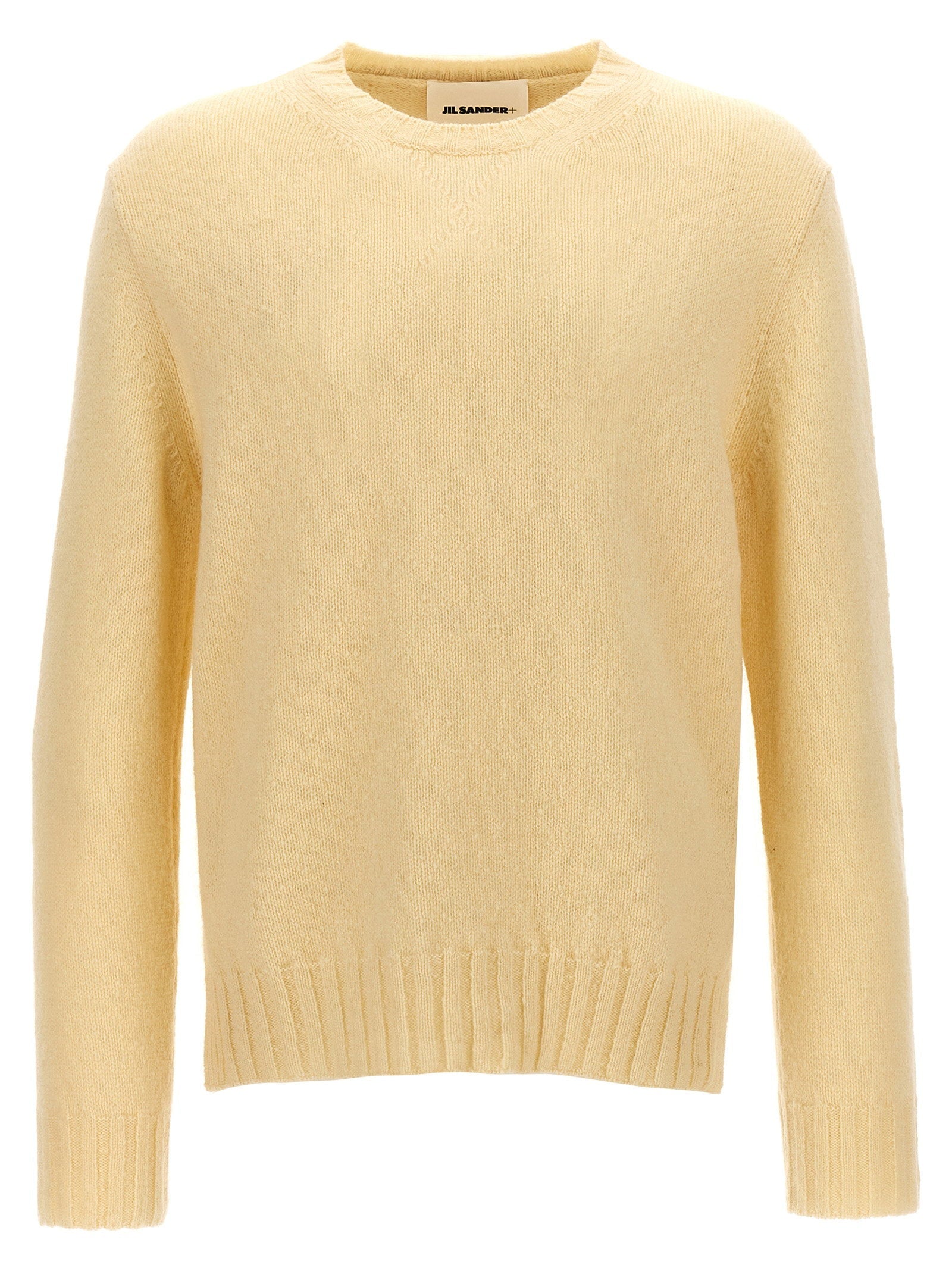 Jil Sander Wool Blend Sweater — Cream