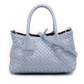 Small Calfskin Intrecciato Pinacoteca Tote