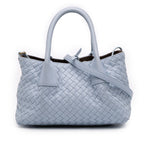 Small Calfskin Intrecciato Pinacoteca Tote