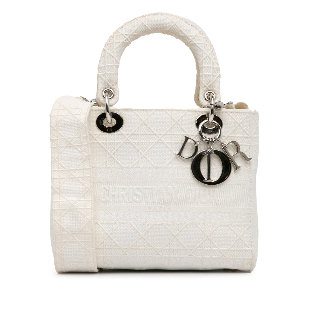 Medium Canvas Cannage Lady D Lite