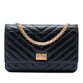 Reissue 2.55 Chevron Aged Calfskin Wallet on Chain