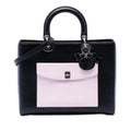 Large Calfskin Pocket Tote Lady Dior