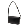 Shiny Calfskin Triomphe Claude Shoulder Bag