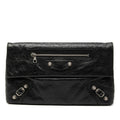 Lambskin Motocross Giant 12 Envelope Clutch