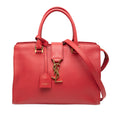 Baby Leather Monogram Downtown Cabas Satchel