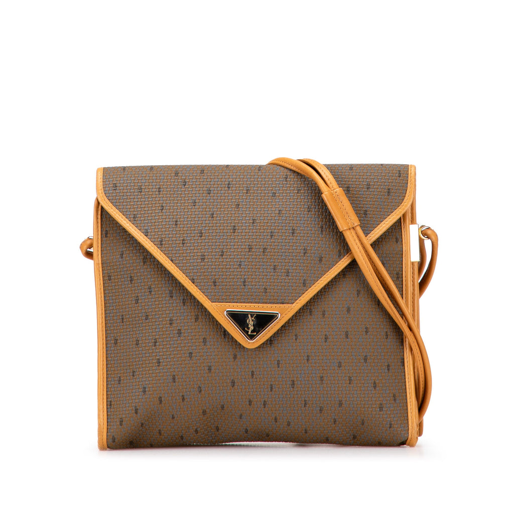 PVC Flap Crossbody