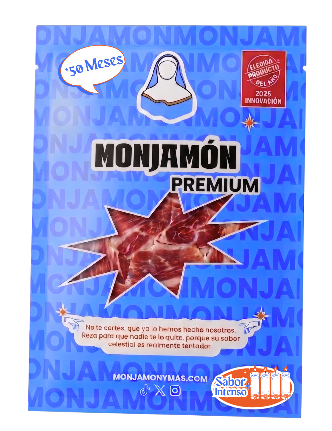 Sobre 80gr Jamón Pasión +50 Meses | a cuchillo
