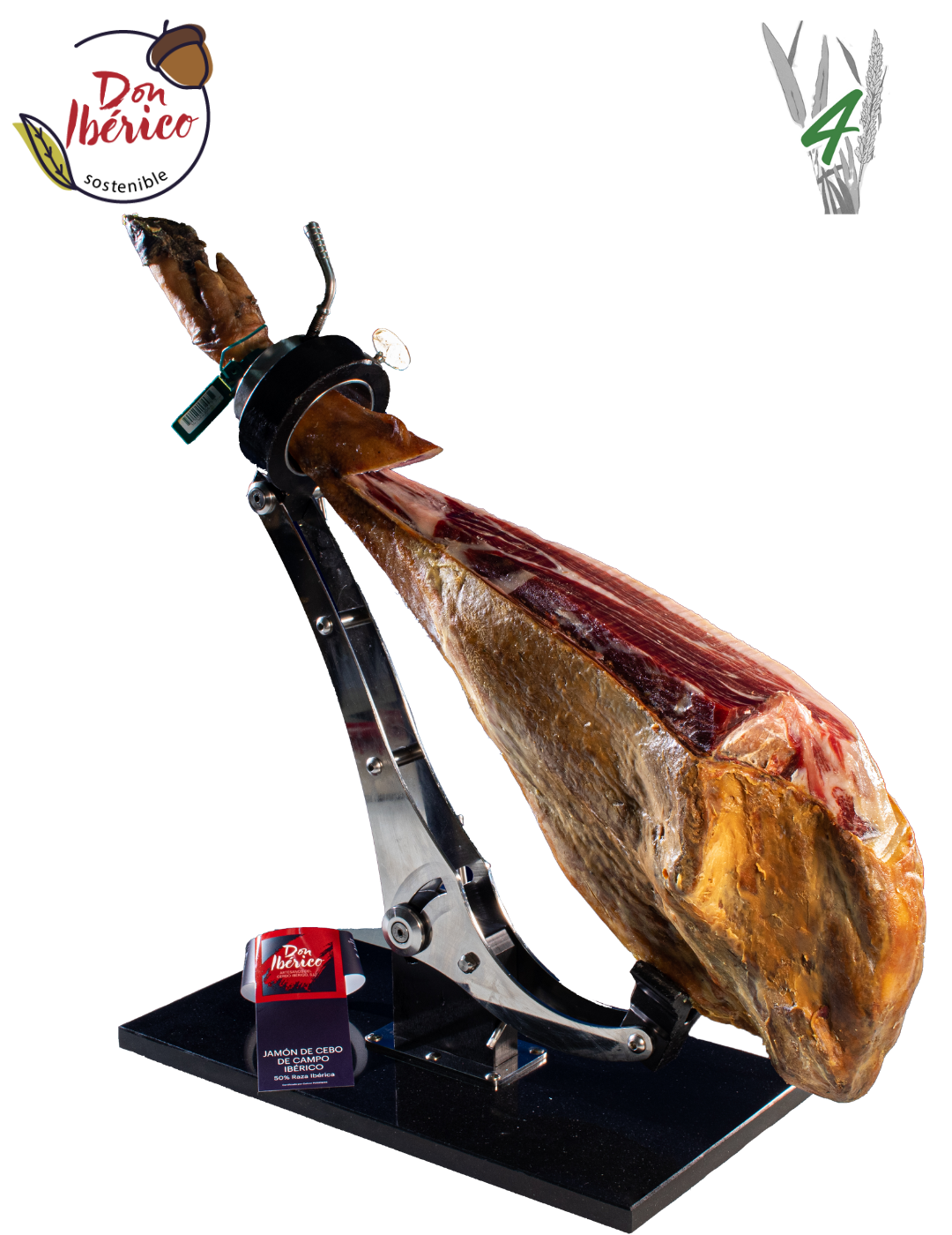 Jamón de Cebo de Campo Ibérico (50% Raza Ibérica)