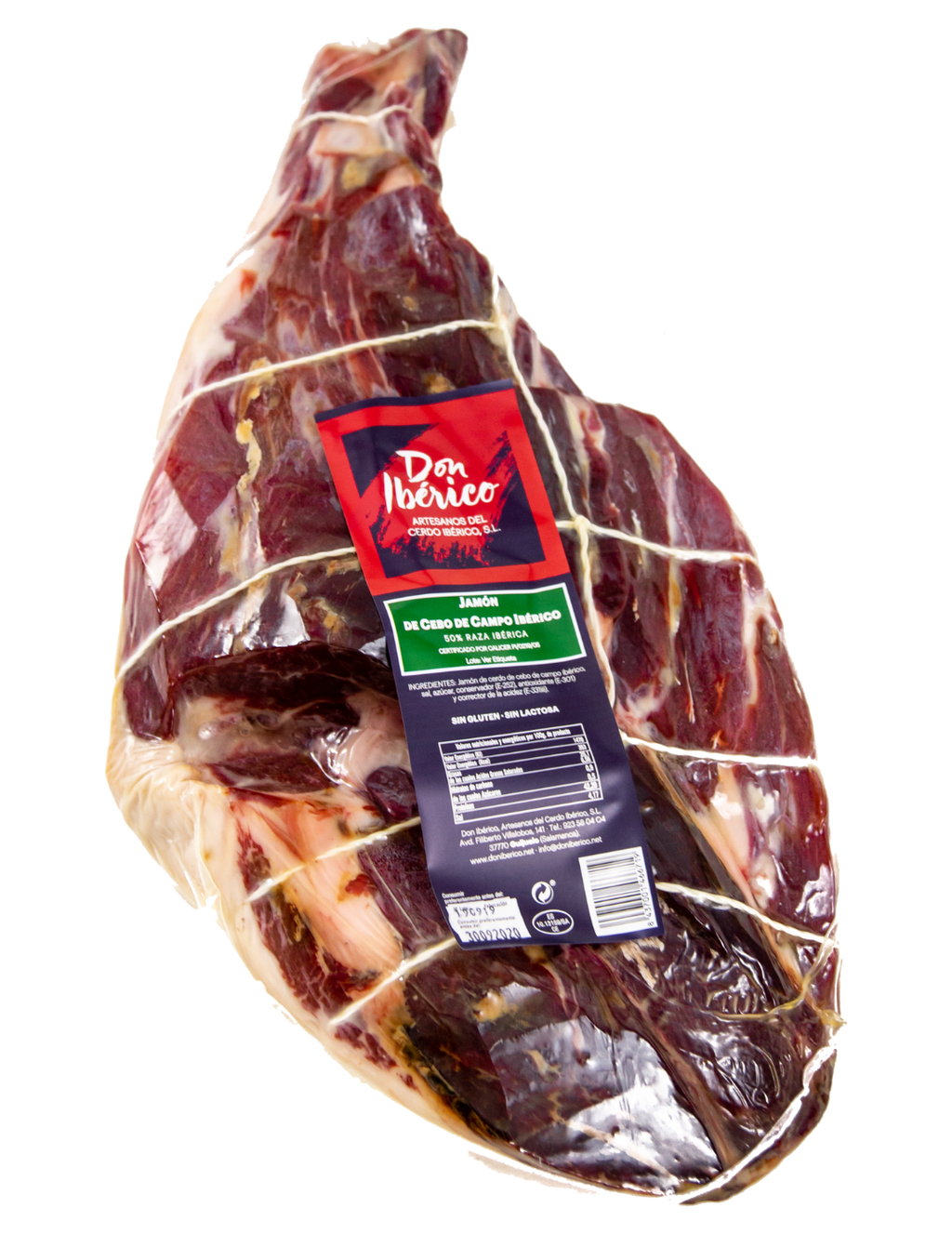 Jamón de Cebo de Campo Ibérico (50% Raza Ibérica)