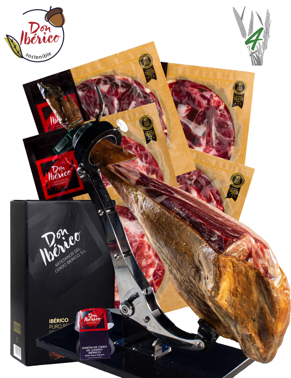 Jamón de Cebo de Campo Ibérico (50% Raza Ibérica)